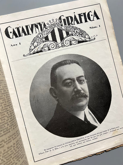 Catalunya Gráfica, nº1 - Barcelona, 10 enero 1922