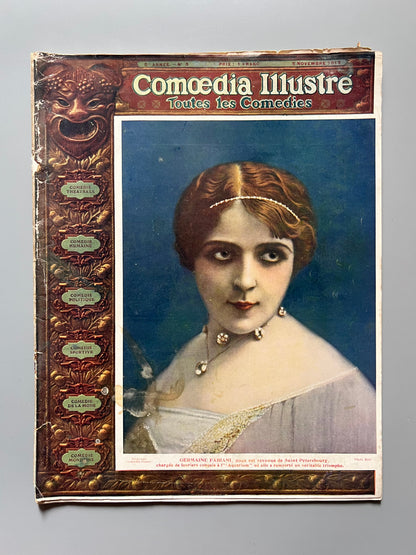 Comoedia illustré nº3 año IV - Paris, 5 noviembre 1912