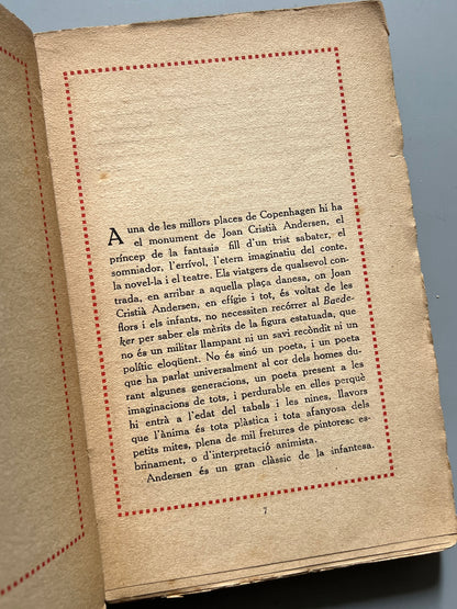 Contes d'Andersen - Editorial Catalana, 1918