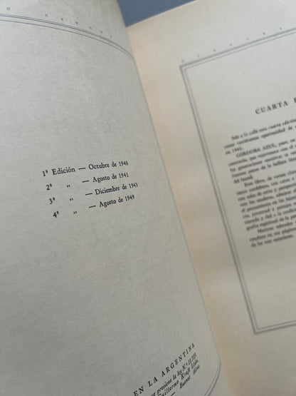 La Córdoba azul, Arturo Capdevila - Editorial Guillermo Kraft, 1949