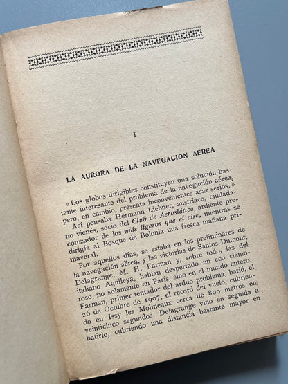 El aeroplano negro, cap. Luigi Motta - Casa editorial Maucci, ca. 1910