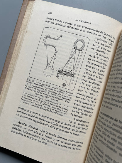 El automóvil, E. Petit - Gustavo Gili Editor, 1932