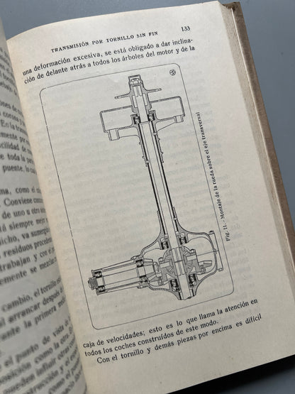 El automóvil, E. Petit - Gustavo Gili Editor, 1932