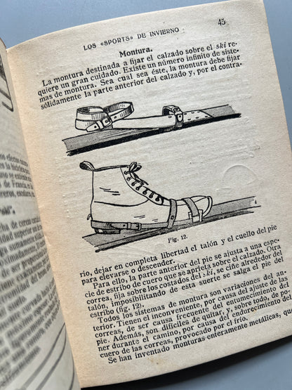 El patinaje y los "sports" de invierno, Paul Ferrand - Ediciones Españolas, ca. 1925