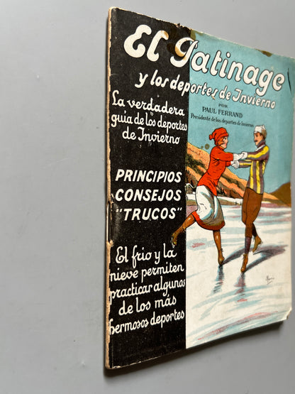 El patinaje y los "sports" de invierno, Paul Ferrand - Ediciones Españolas, ca. 1925