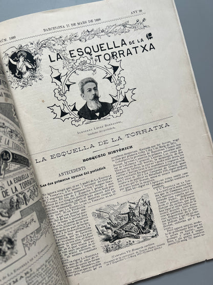 La Esquella de la Torratxa número 1000 - 11 de marzo de 1898