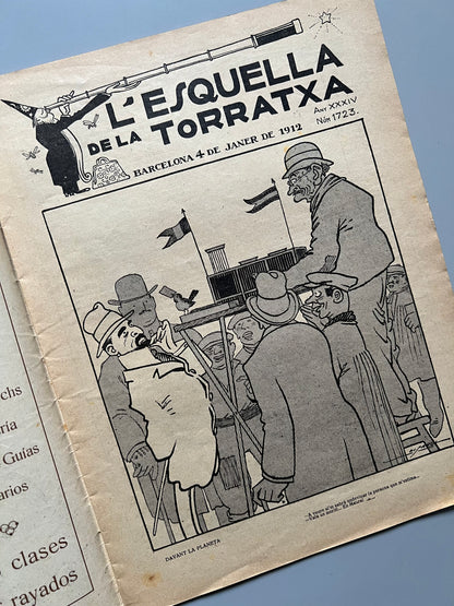 L'Esquella de la Torratxa, nº1723 - Barcelona, 4 enero 1912