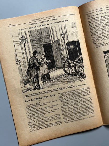 L'Esquella de la Torratxa, Barcelona en 1908 nº1567 - Barcelona, 8 enero 1909