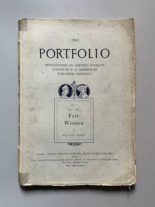 Fair women in painting and poetry, William Sharp. The portfolio - Seeley and Co, 1894