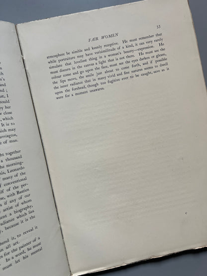 Fair women in painting and poetry, William Sharp. The portfolio - Seeley and Co, 1894