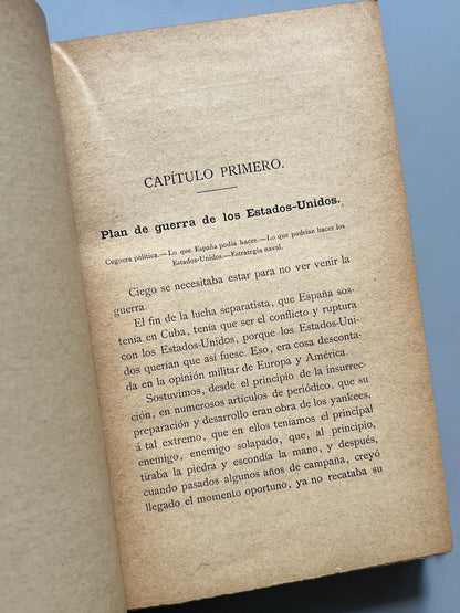 La guerra hispano-americana: El bloqueo y la defensa de las costas, Severo Gómez Nuñez - Imprenta del Cuerpo de Artillería, 1899