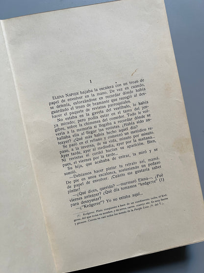 Hace mucho tiempo, Margaret Kennedy - Ediciones Aymá, 1944