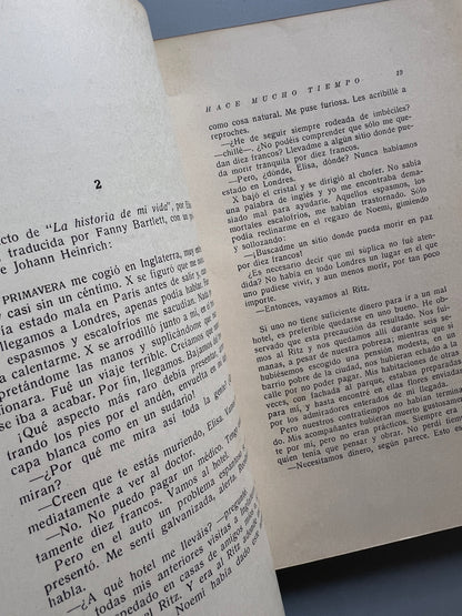 Hace mucho tiempo, Margaret Kennedy - Ediciones Aymá, 1944