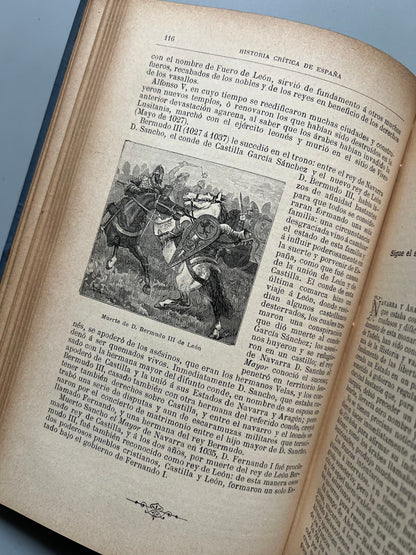 Resumen de historia crítica de España, Manuel Rodríguez-Navas - Saturnino Calleja, 1899