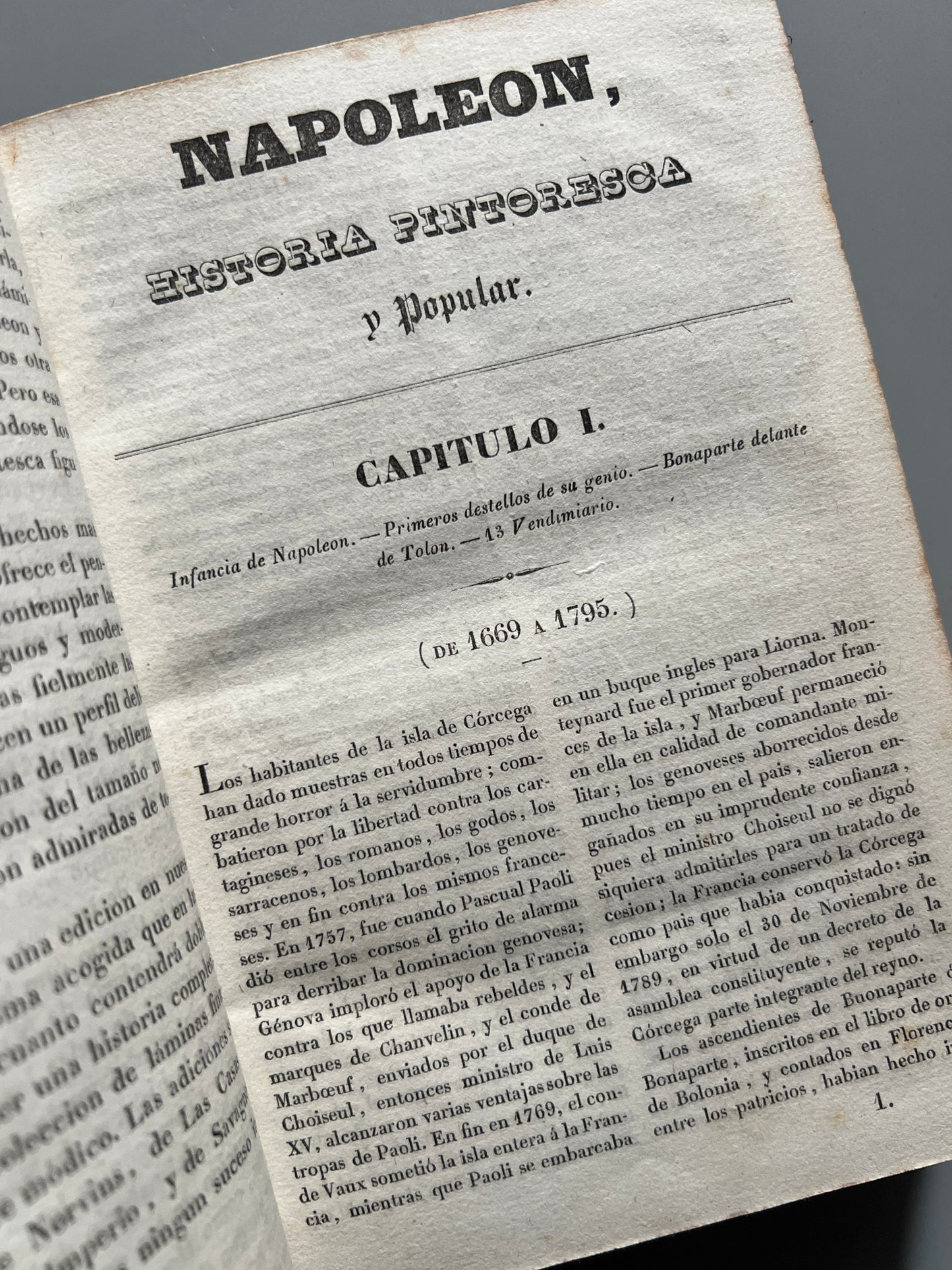 Historia del emperador Napoleón, F. P. - Imprenta de Joaquín Verdaguer, 1839