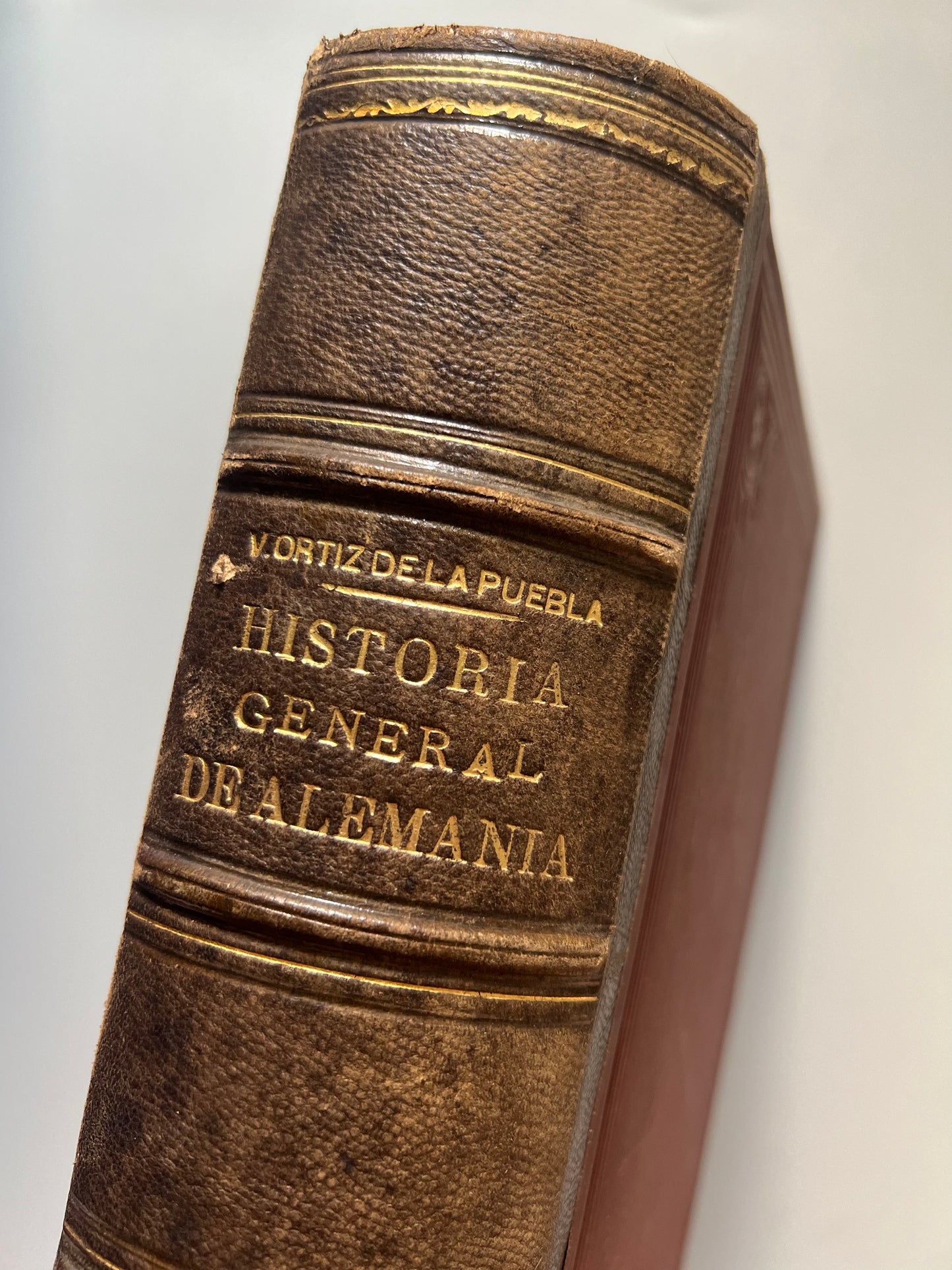 Historia general de Alemania, V. Ortiz de la Puebla - J. Aleu y Fugarull editor-impresor, 1877