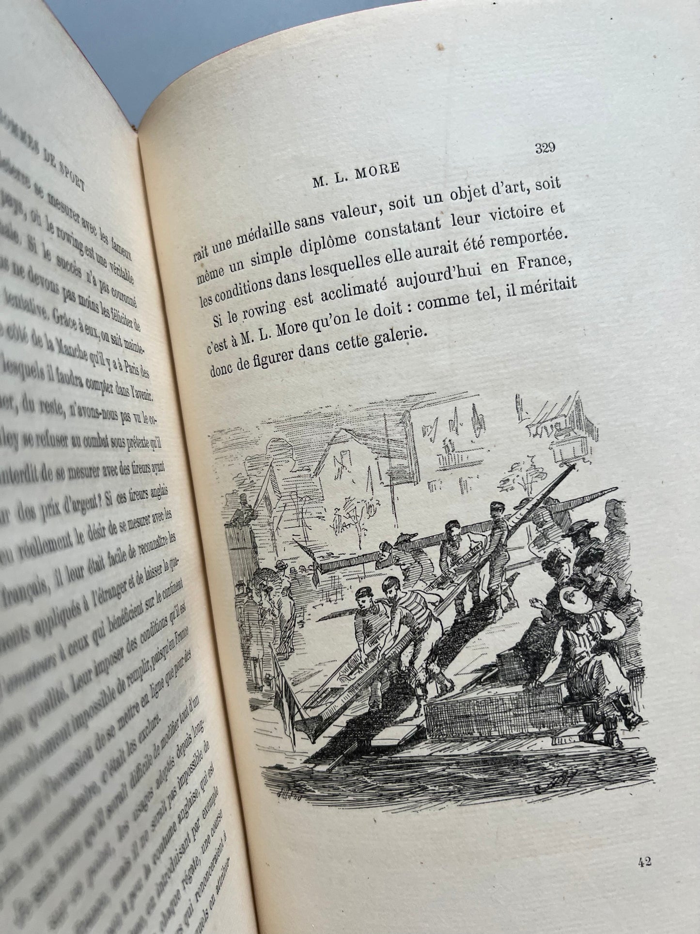 Hommes de sport, Baron de Vaux - C. Marpon et E. Flammarion éditeurs, ca. 1900