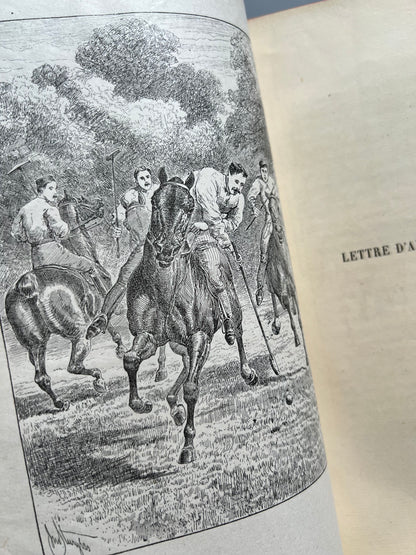 Hommes de sport, Baron de Vaux - C. Marpon et E. Flammarion éditeurs, ca. 1900