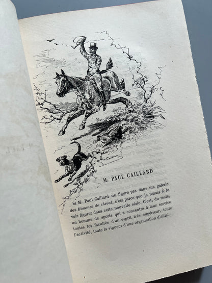 Hommes de sport, Baron de Vaux - C. Marpon et E. Flammarion éditeurs, ca. 1900