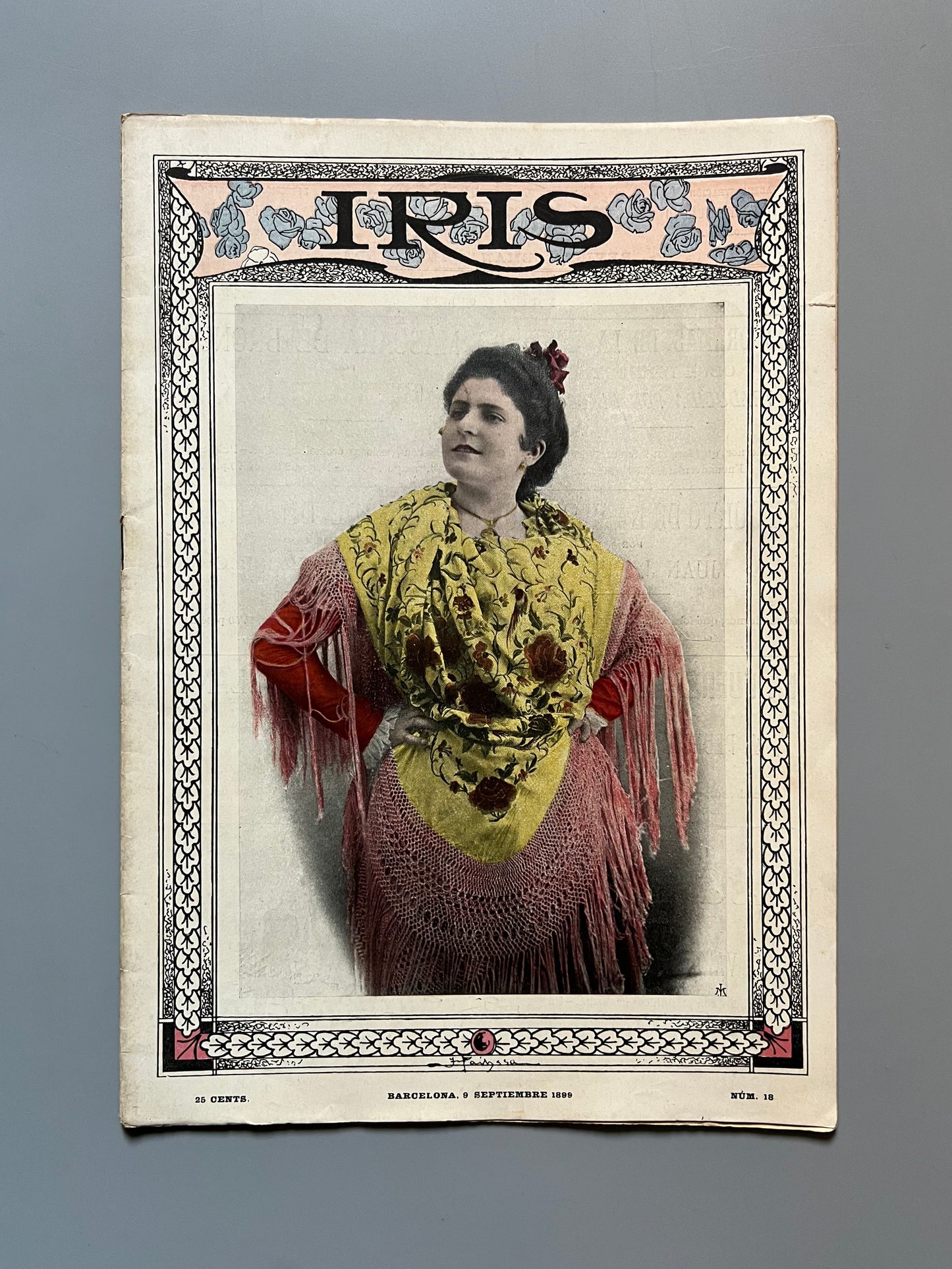 Iris, revista semanal ilustrada nº18 - Barcelona, 9 septiembre 1899