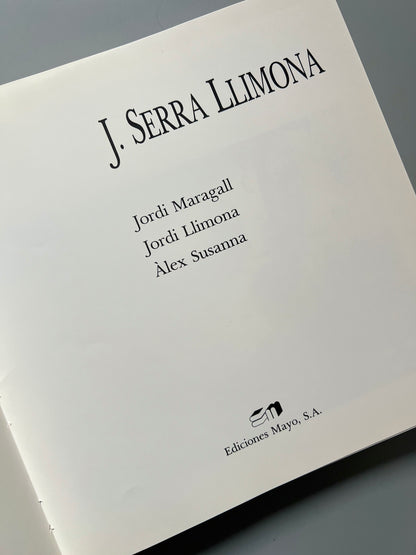 Libro de arte Josep Serra i Llimona (firmado y dedicado) + lámina firmada y numerada - Ediciones Mayo, 1991