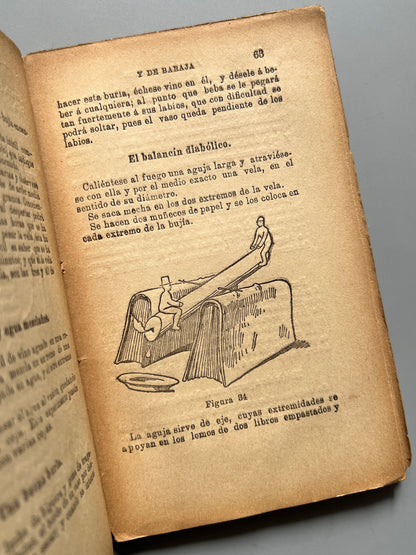 Juegos de manos y de baraja ó El diablo de los salones - Casa Editorial Sopena/ Maucci, ca. 1910