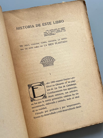 La bien plantada de Xenius, Eugenio d'Ors - Biblioteca Excelsior, ca. 1910