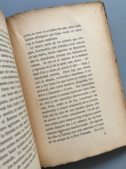 La bien plantada de Xenius, Eugenio d'Ors - Biblioteca Excelsior, ca. 1910