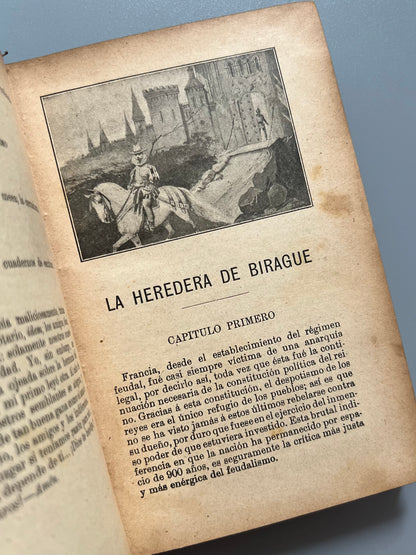 La heredera de Birague, H. de Saint-Aubin - Saturnino Calleja, ca. 1910