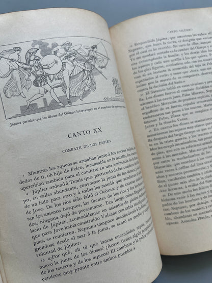 La Ilíada, Homero - Montaner y Simón, 1908