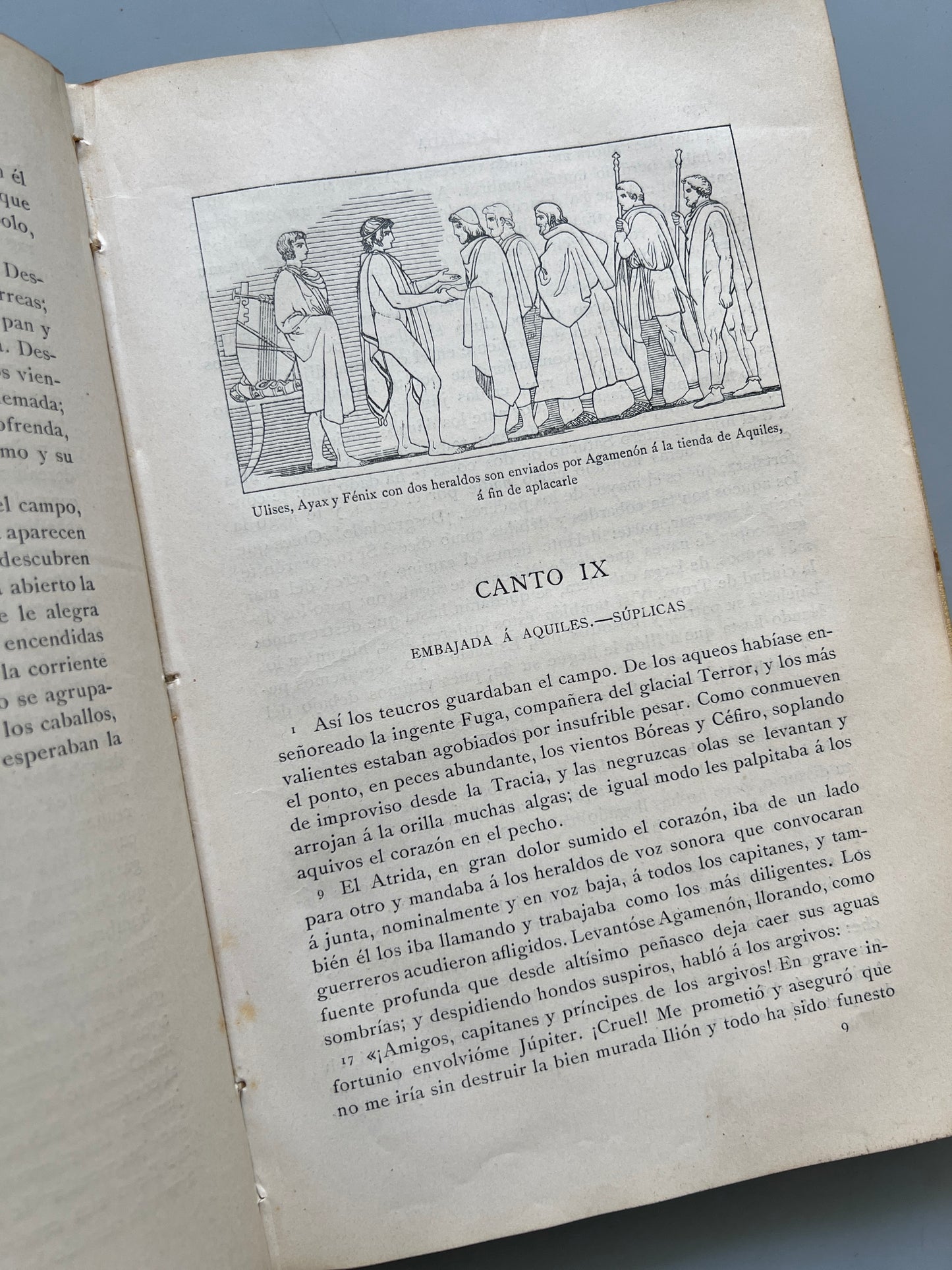 La Ilíada, Homero - Montaner y Simón, 1908