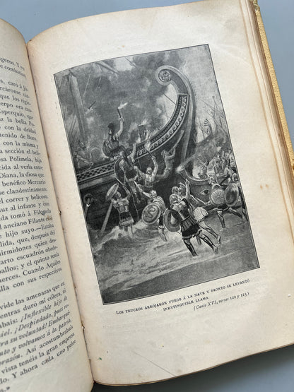 La Ilíada, Homero - Montaner y Simón, 1908