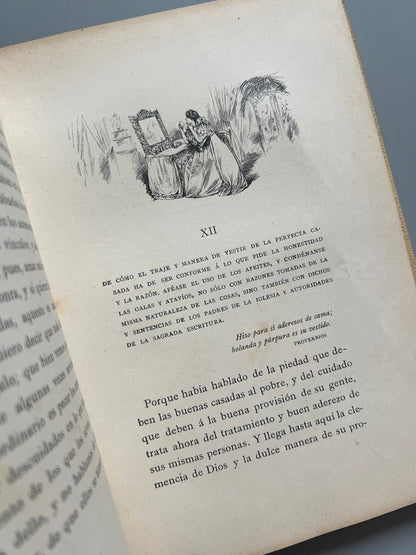 La perfecta casada, Fray Luis de León - Montaner y Simón, 1898