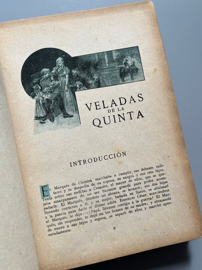 Las veladas de la quinta, Condesa de Genlis - Saturnino Calleja, ca. 1920