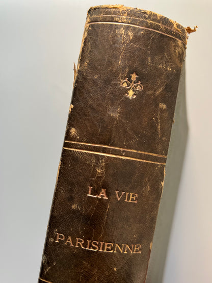 La vie parisienne, revista encuadernada - 7 de enero al 29 de diciembre, 1888