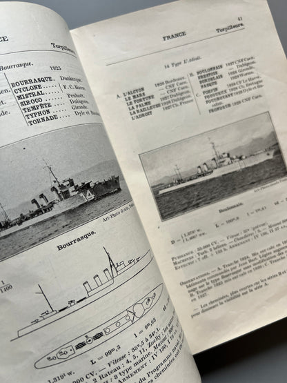 Les flottes de combat 1931, Commandant Balincourt y Vincent-Bréchignac - Sociétè d'Editions, 1931