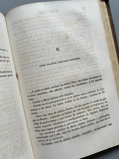 Los Miserables, Victor Hugo - Imprenta y librería de Gaspar y Roig, 1863