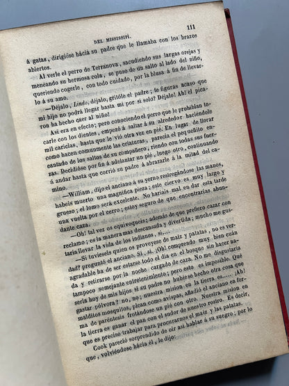 Los piratas del Mississipi, F. Gerstaecker - Gallach Editor, 1898