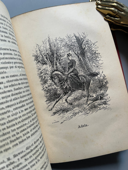 Los piratas del Mississipi, F. Gerstaecker - Gallach Editor, 1898