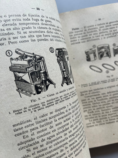 Nuevo tratado del automóvil moderno, Charles H. Curtis - Antonio Roch editor, ca. 1955