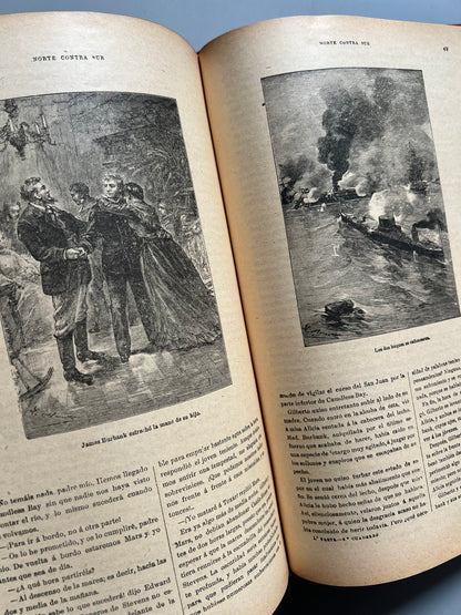 Obras completas de Julio Verne, tomo VII - Saenz de Jubera, ca. 1900