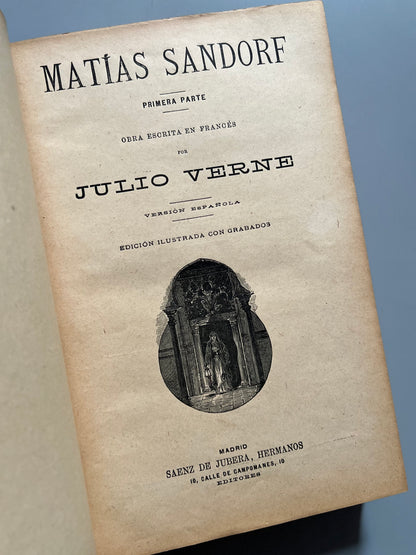 Obras completas de Julio Verne, tomo VII - Saenz de Jubera, ca. 1900