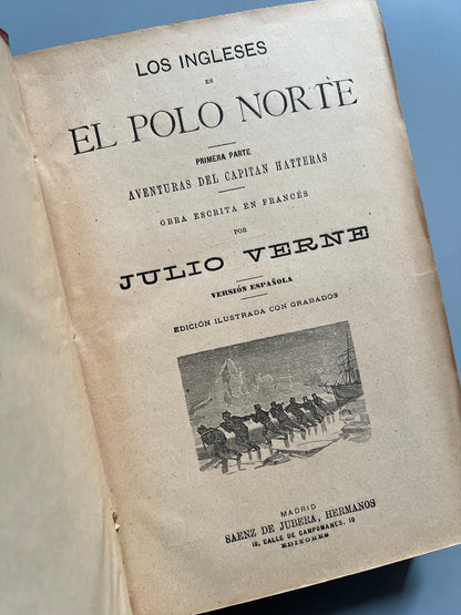 Obras completas de Julio Verne, tomo I - Saenz de Jubera, ca. 1900