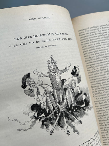 Obras completas de D. Mariano José de Larra (Fígaro) - Montaner y Simón, 1886