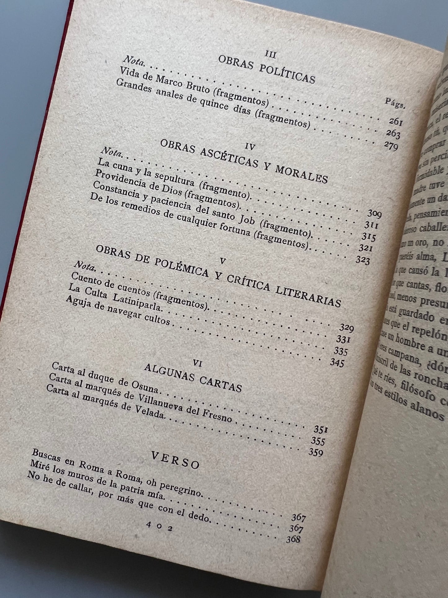 Páginas escogidas de Francisco de Quevedo y Villegas - Casa editorial Calleja, 1916