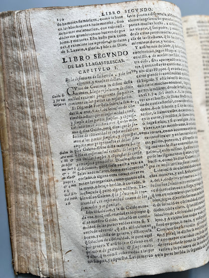 Practica y teorica de las apostemas en general y particular, Pedro López de León - Zaragoza, 1699