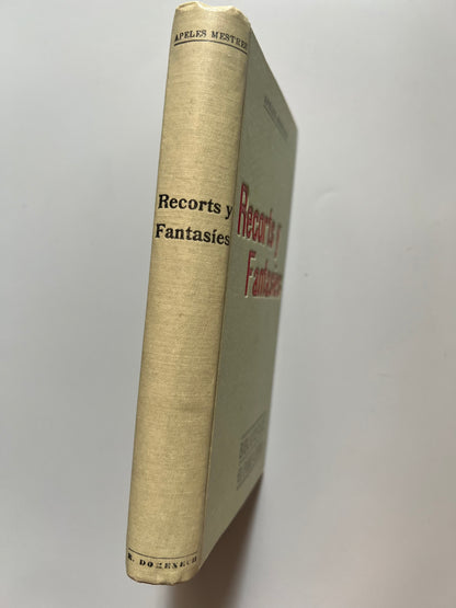 Recorts y fantasies, Apeles Mestres - Biblioteca d'El Poble Catalá, 1906