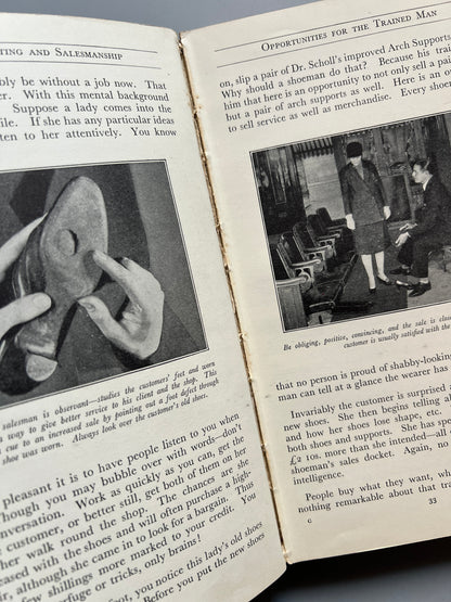 A course of study in scientific shoe fitting and salesmanship, M. Scholl - International School of Practipedics, 1930