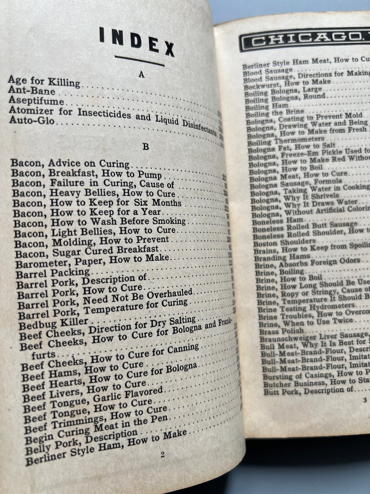 Secrets of meat curing and sausage making - B. Heller & Co, 1928