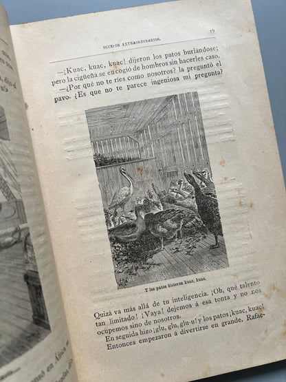 Sucesos extraordinarios. Cuentos para niños, F. Santos Pérez - Saturnino Calleja, 1896